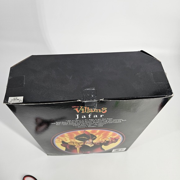Disney Villains Jafar Iago Aladdin Park Exclusive Figure Doll & Stand - Picture 10 of 10